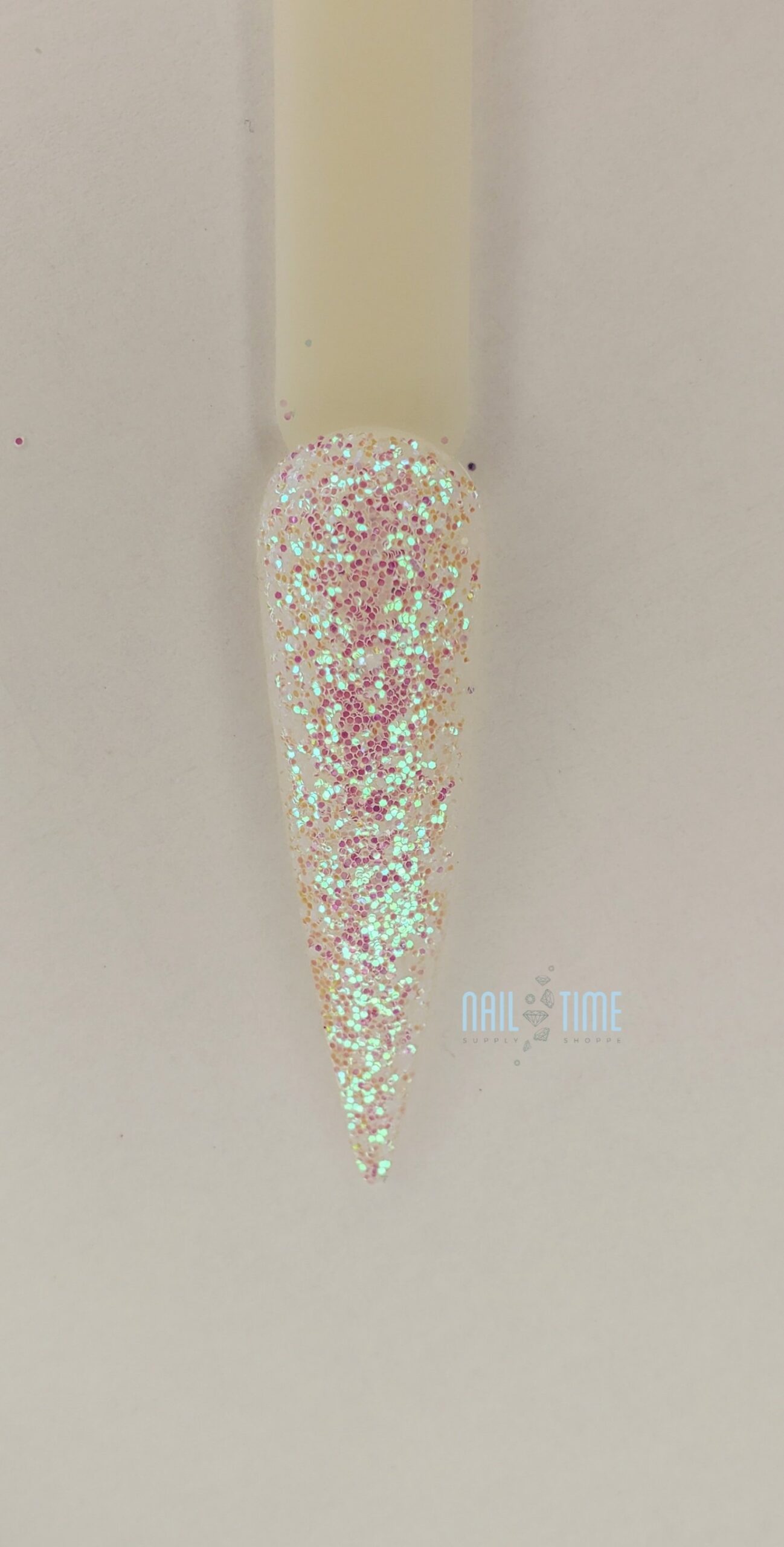 White Pink Irridecent Glitter - Fine 60g - Nail Time Supply Shoppe